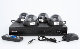 Комплекты видеонаблюдения на 4 камеры