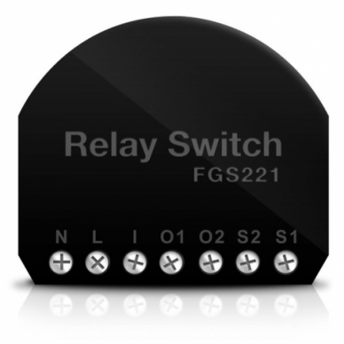 Встраиваемое двойное реле Fibaro Double Switch 2x1.5kW