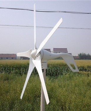 Ветрогенератор 600W 5 лопастей (для регионов с пониженной скоростью ветра)